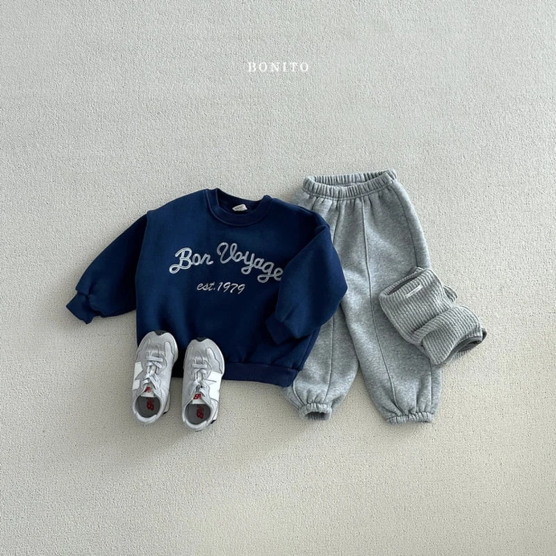 Bonito - Korean Baby Fashion - #babyboutique - Fleece Strap Jogger Pants - 10