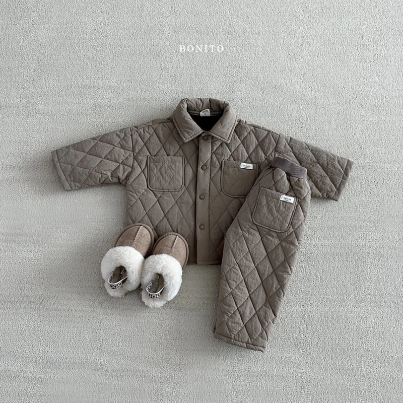 Bonito - Korean Baby Fashion - #babyboutique - Dia Quilted Shirt - 8