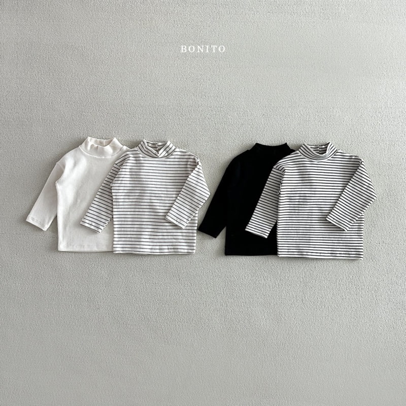 Bonito - Korean Baby Fashion - #babyboutique - Turtleneck Tee Set - 2