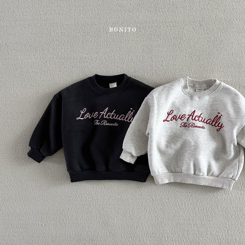 Bonito - Korean Baby Fashion - #babyboutique - Love Actually Sweatshirts - 4