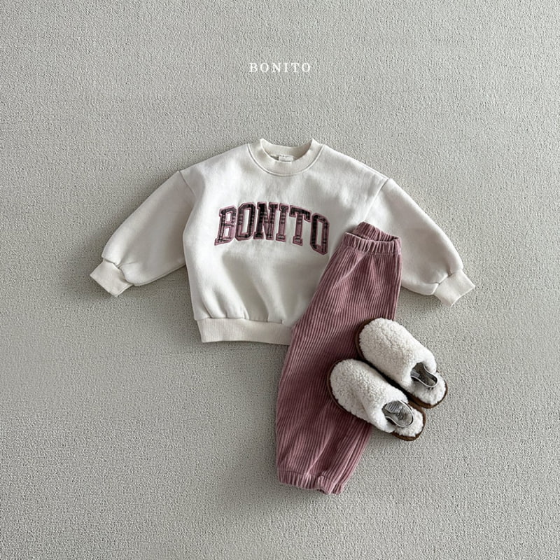 Bonito - Korean Baby Fashion - #babyclothing - Belloa Ribbed Jogger Pants - 7