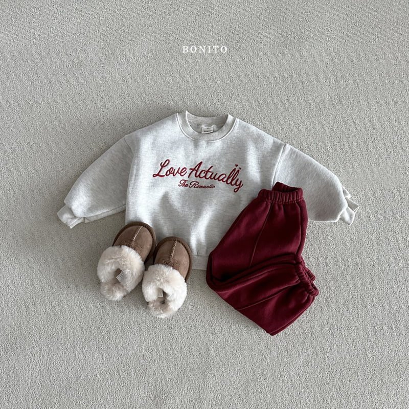 Bonito - Korean Baby Fashion - #babyclothing - Love Actually Sweatshirts - 5