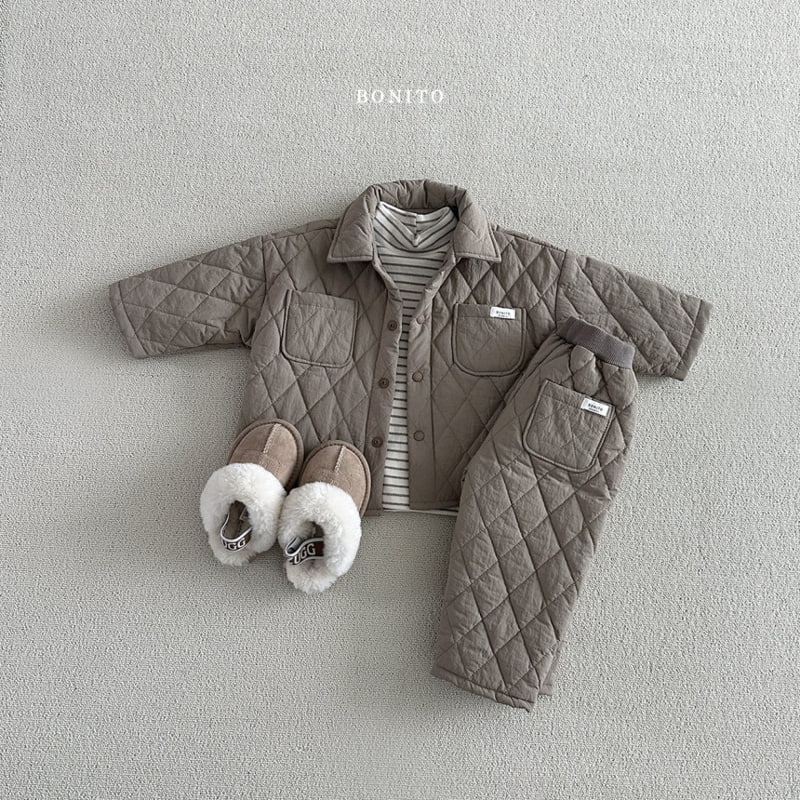 Bonito - Korean Baby Fashion - #babyclothing - Dia Quilted Shirt - 10