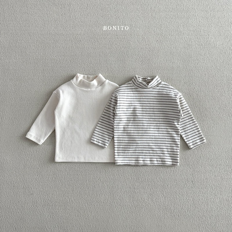 Bonito - Korean Baby Fashion - #babyclothing - Turtleneck Tee Set - 5