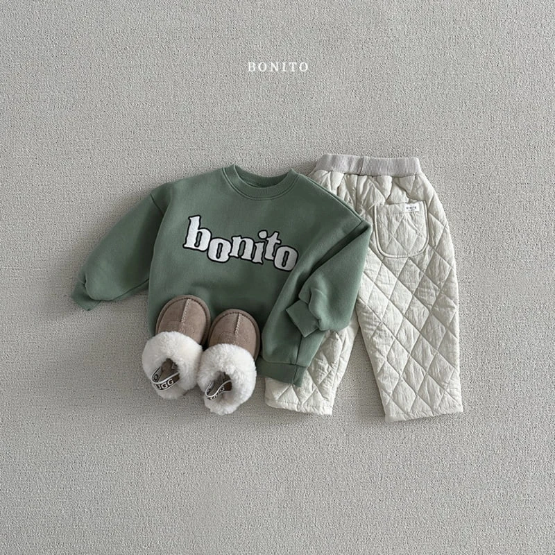 Bonito - Korean Baby Fashion - #babyfashion - Dia Quilted Pants - 9