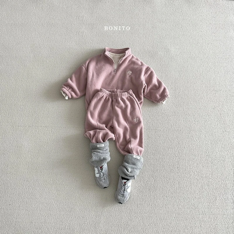 Bonito - Korean Baby Fashion - #babyfever - BNT Terry Fleece Set - 10