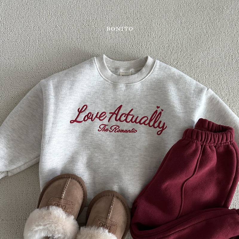 Bonito - Korean Baby Fashion - #babyfever - Love Actually Sweatshirts - 7