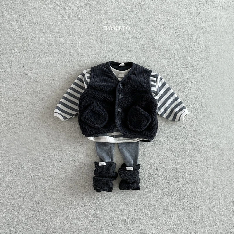 Bonito - Korean Baby Fashion - #babyfever - Dumble Winter Vest - 10