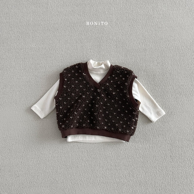 Bonito - Korean Baby Fashion - #babyfever - Turtleneck Tee Set - 7