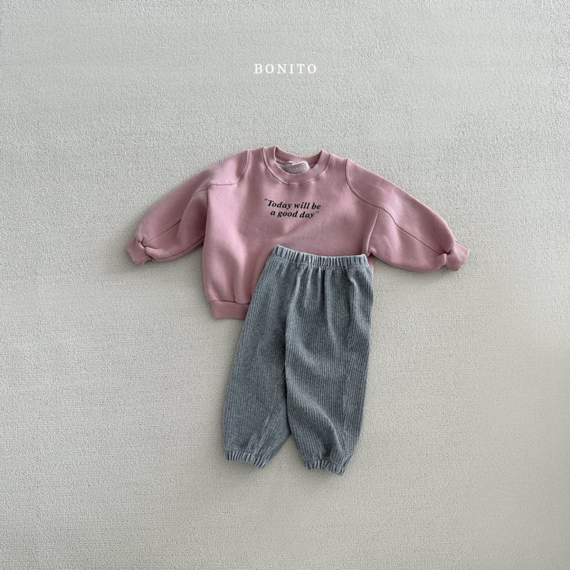 Bonito - Korean Baby Fashion - #babygirlfashion - Belloa Ribbed Jogger Pants - 10