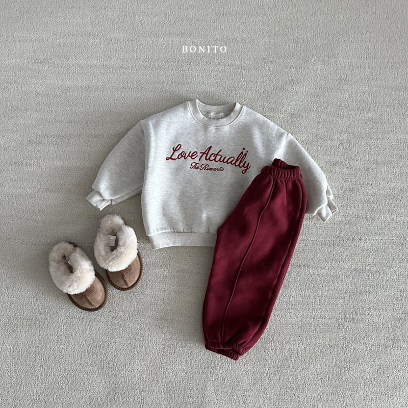 Bonito - Korean Baby Fashion - #babygirlfashion - Love Actually Sweatshirts - 8