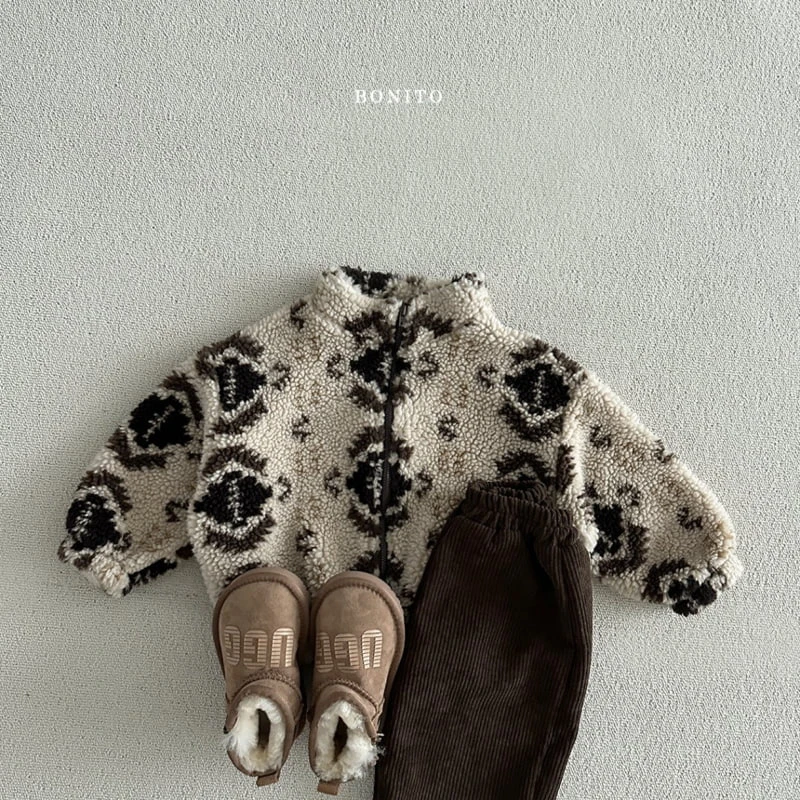 Bonito - Korean Baby Fashion - #babygirlfashion - Inca Dumble Zip-up Jacket - 9