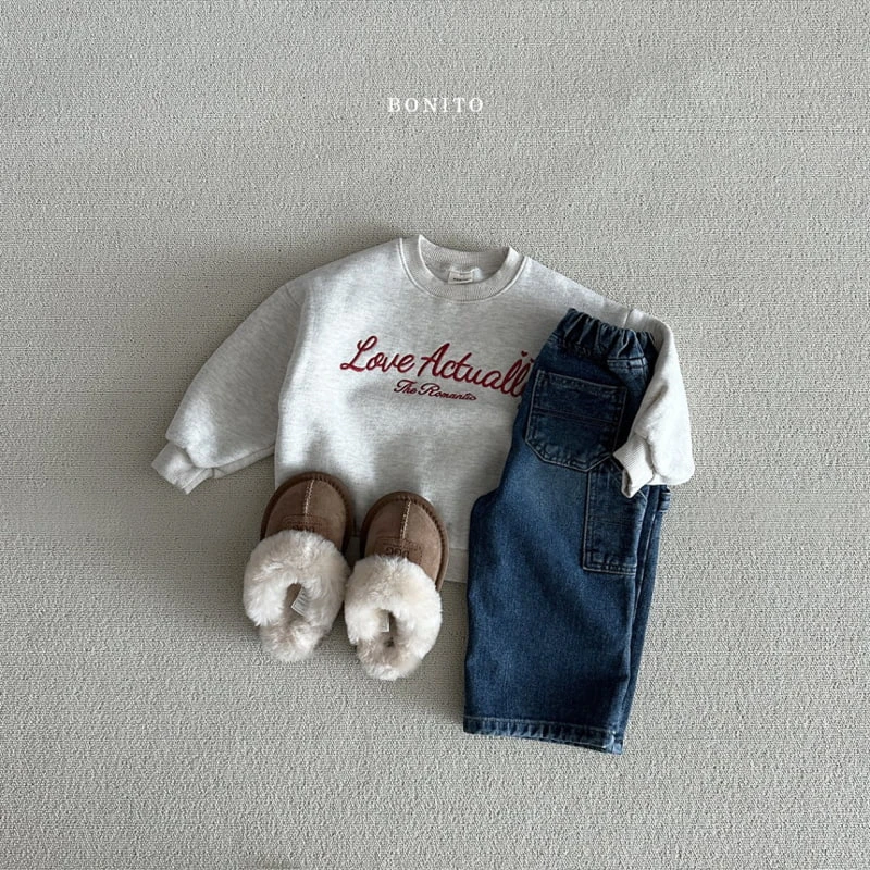 Bonito - Korean Baby Fashion - #babylifestyle - Love Actually Sweatshirts - 9