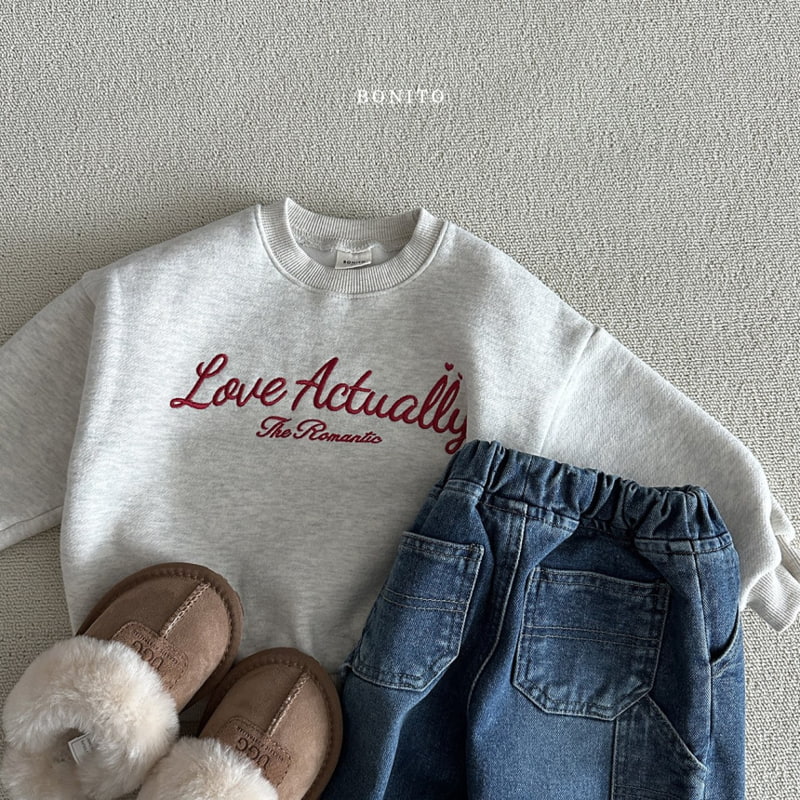 Bonito - Korean Baby Fashion - #babyoninstagram - Love Actually Sweatshirts - 10