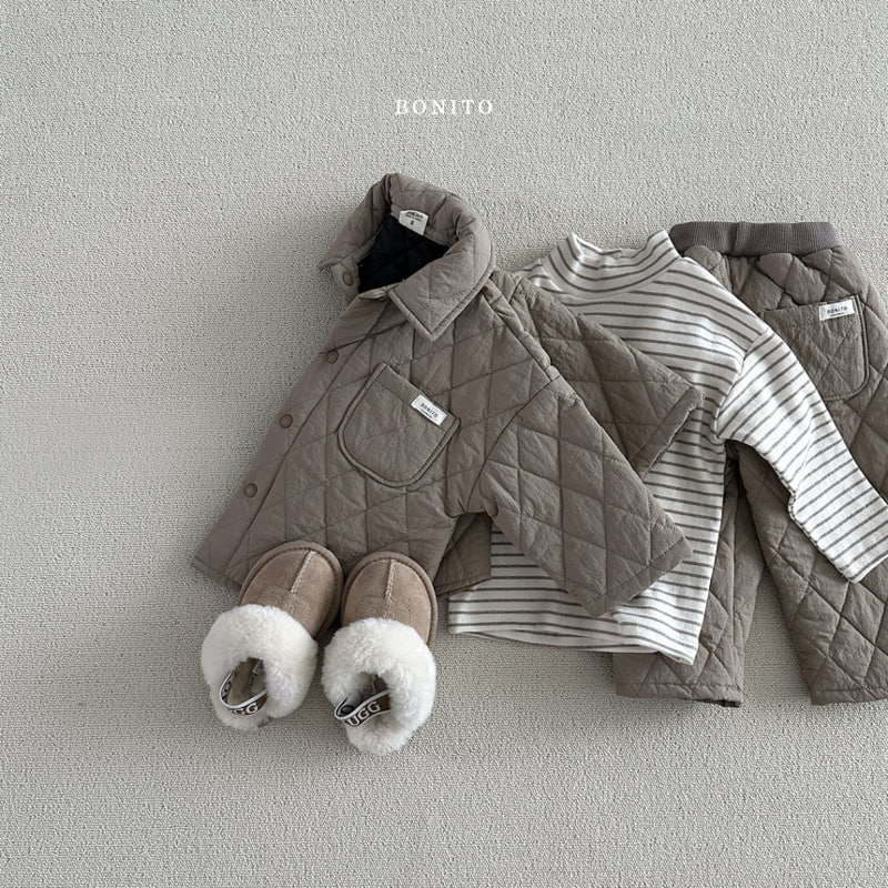 Bonito - Korean Baby Fashion - #babyoninstagram - Turtleneck Tee Set - 10