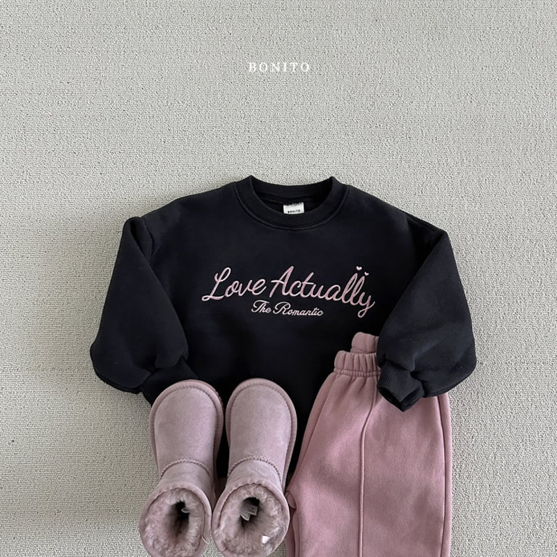 Bonito - Korean Baby Fashion - #babyootd - Love Actually Sweatshirts - 11