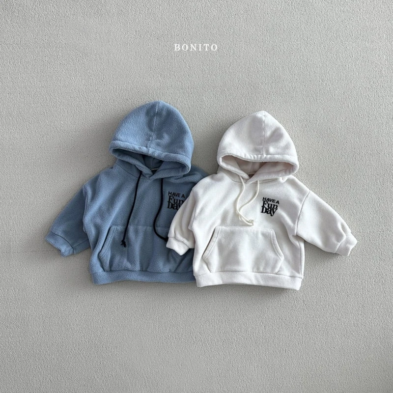 Bonito - Korean Baby Fashion - #babyootd - Have A Fun Hoodie - 2