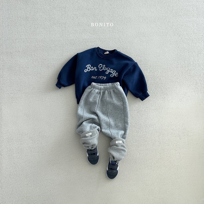 Bonito - Korean Baby Fashion - #babyootd - Bon Voyage Sweatshirts - 10