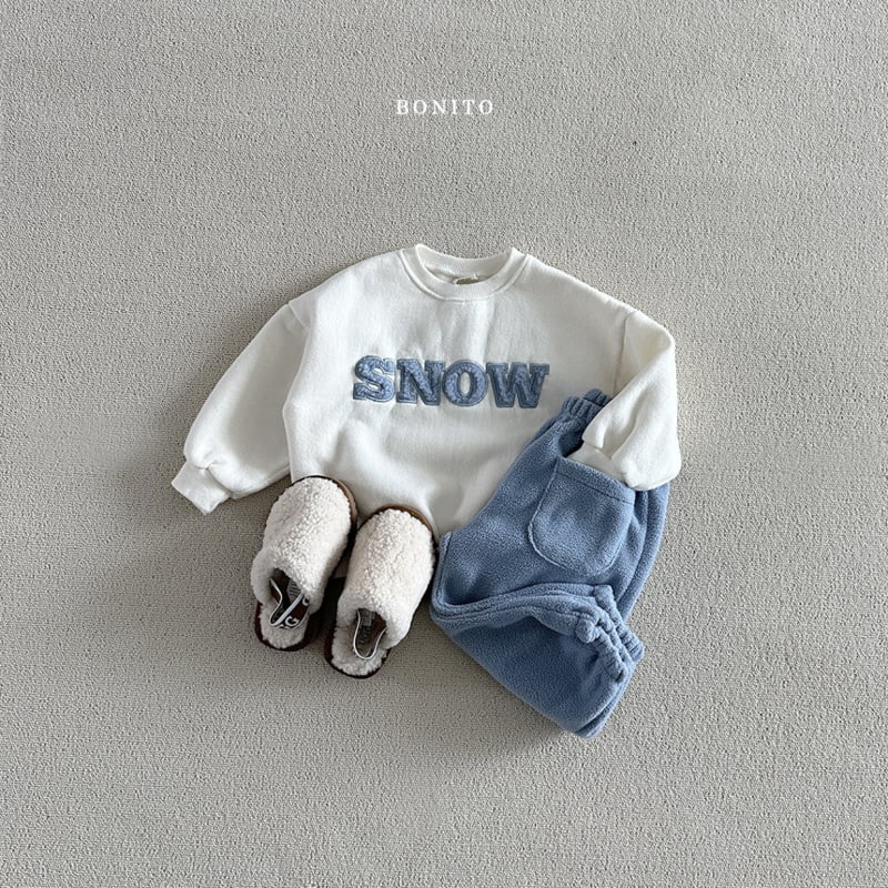 Bonito - Korean Baby Fashion - #babyoninstagram - Snow Sweatshirts - 4