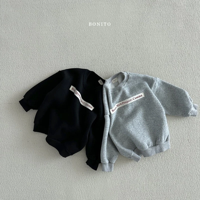 Bonito - Korean Baby Fashion - #babyoutfit - Tape 2019 Sweatshirts - 4