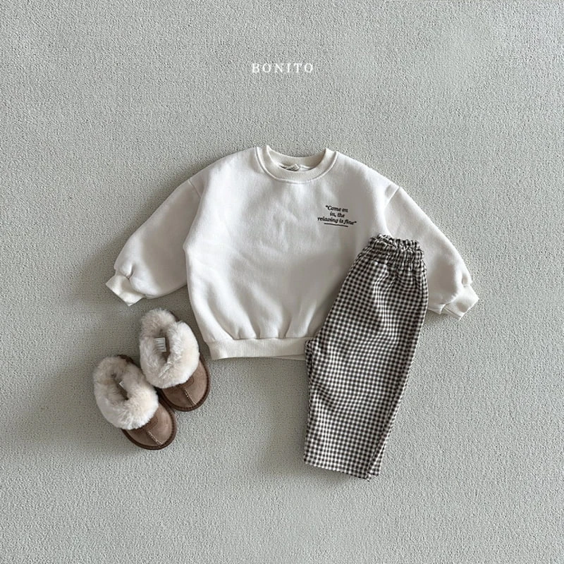 Bonito - Korean Baby Fashion - #babyoutfit - Come On Sweatshirts - 3