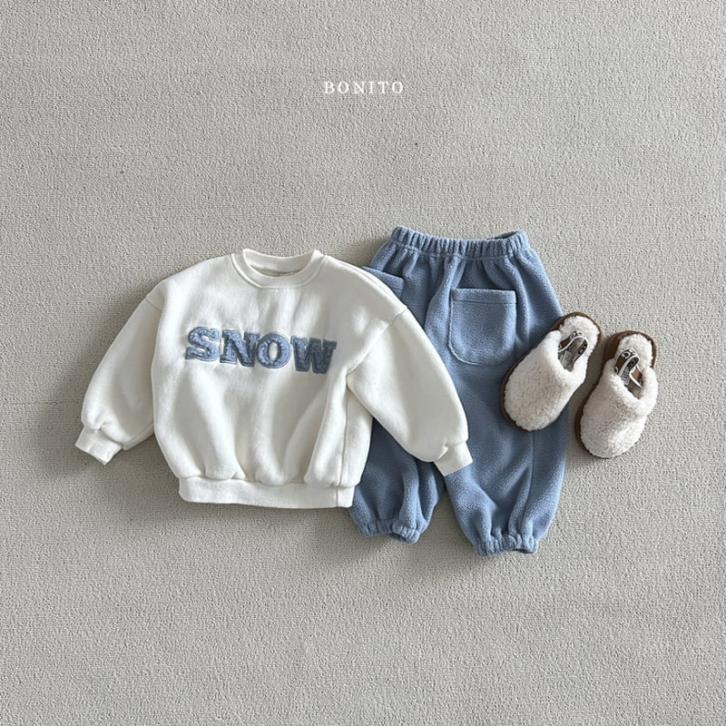 Bonito - Korean Baby Fashion - #babyoutfit - Snow Sweatshirts - 5