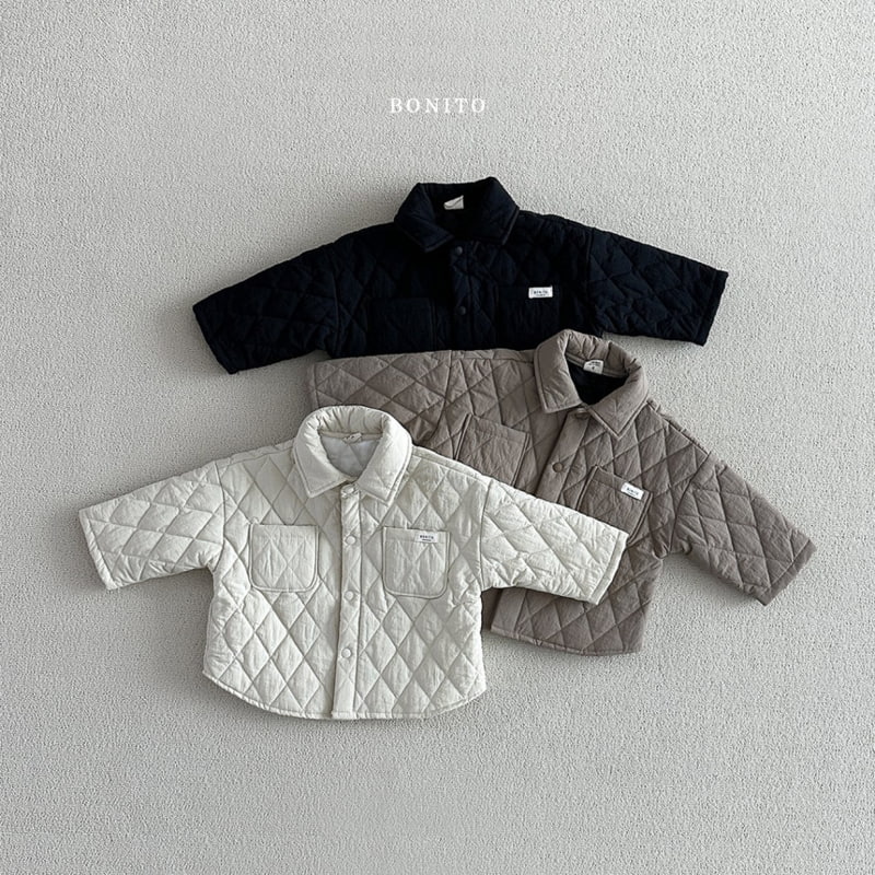 Bonito - Korean Baby Fashion - #babyoutfit - Dia Quilted Shirt - 3