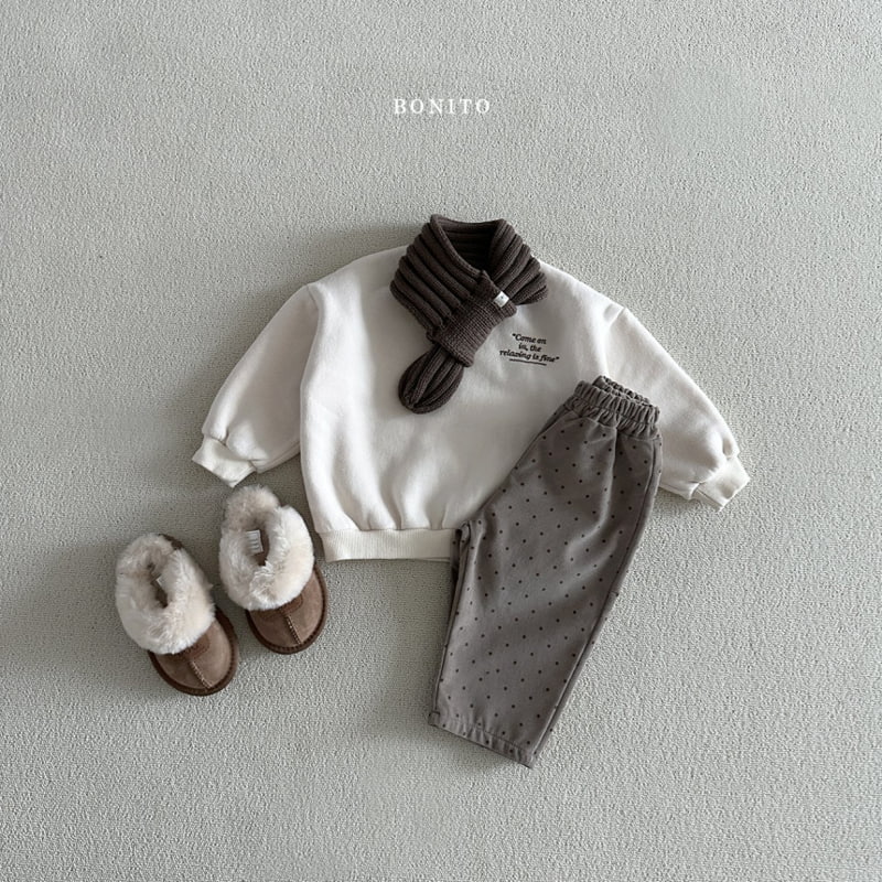 Bonito - Korean Baby Fashion - #babyoutfit - Dot Corduroy Pants - 5