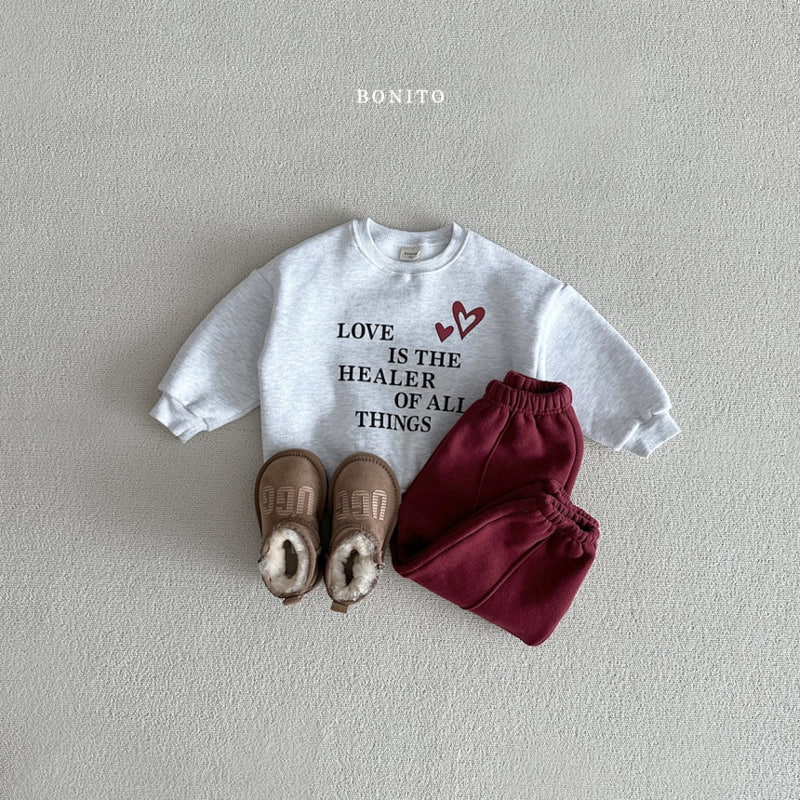 Bonito - Korean Baby Fashion - #babywear - Healer Heart Sweatshirts - 7