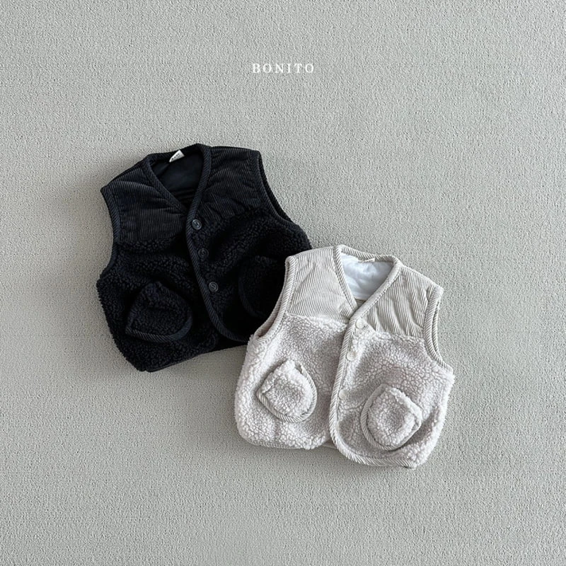 Bonito - Korean Baby Fashion - #babywear - Dumble Winter Vest - 2