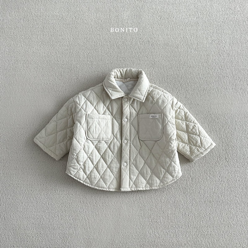 Bonito - Korean Baby Fashion - #babyoutfit - Dia Quilted Shirt - 4