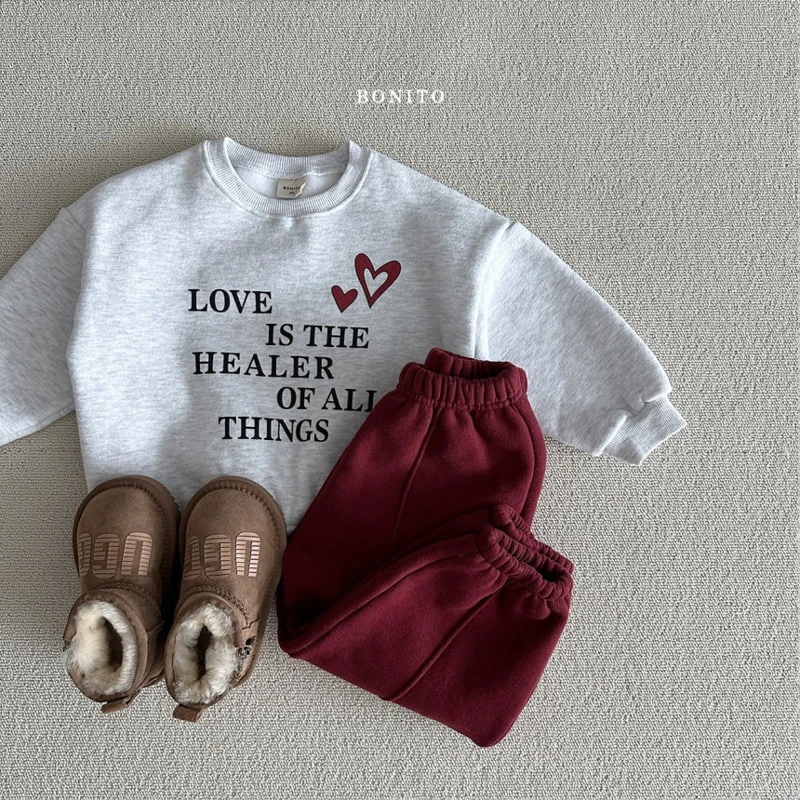 Bonito - Korean Baby Fashion - #onlinebabyboutique - Healer Heart Sweatshirts - 8