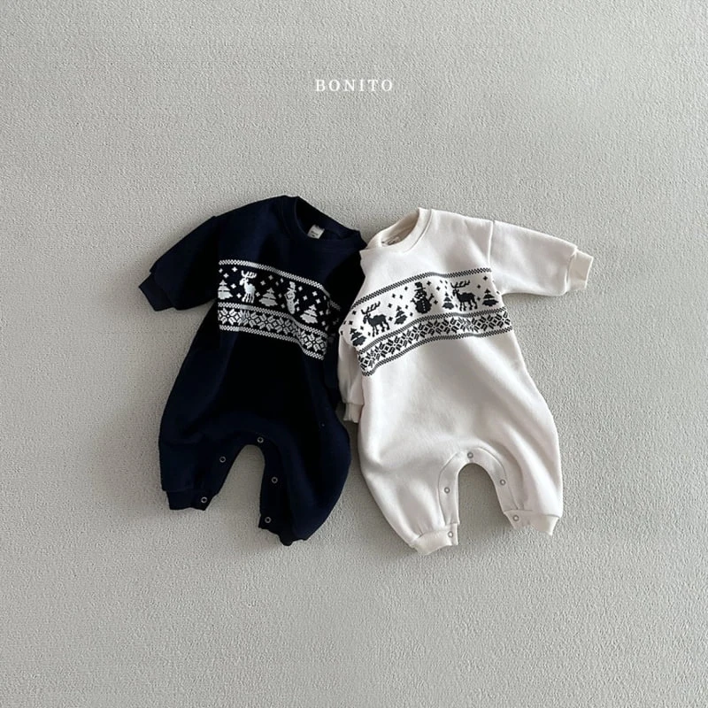 Bonito - Korean Baby Fashion - #babywear - Snowman Suit - 4