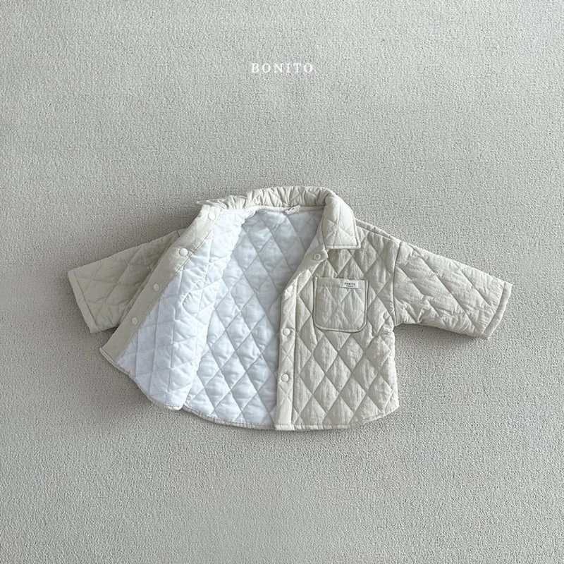 Bonito - Korean Baby Fashion - #onlinebabyboutique - Dia Quilted Shirt - 5