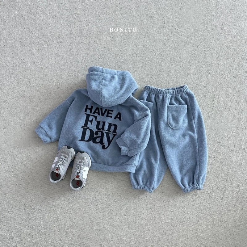 Bonito - Korean Baby Fashion - #onlinebabyshop - Have A Fun Hoodie - 7