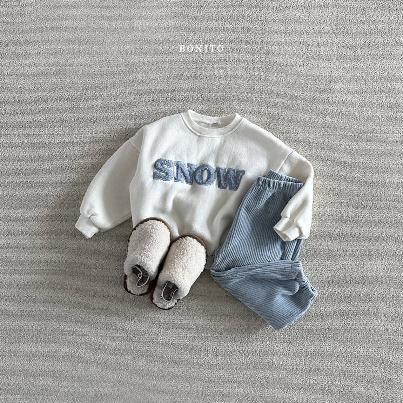 Bonito - Korean Baby Fashion - #onlinebabyshop - Belloa Ribbed Jogger Pants - 4