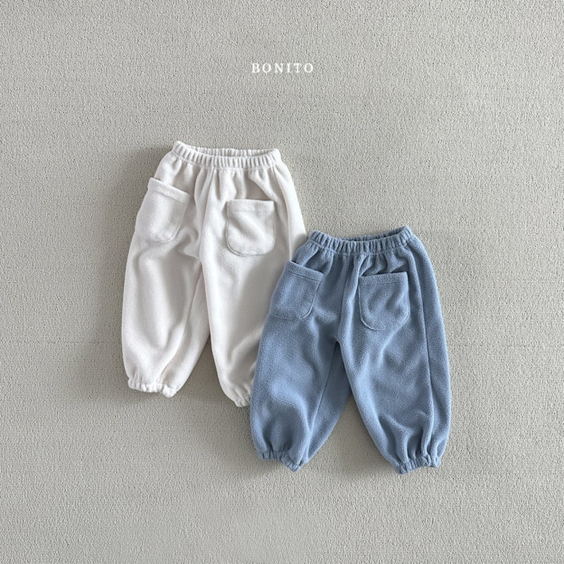 Bonito - Korean Baby Fashion - #smilingbaby - Cloud Front Pocket Jogger Pants - 2