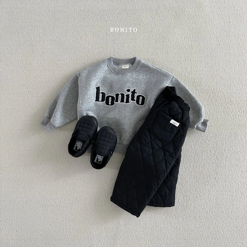 Bonito - Korean Children Fashion - #childofig - Wave Bonito Sweatshirts With Mom - 8