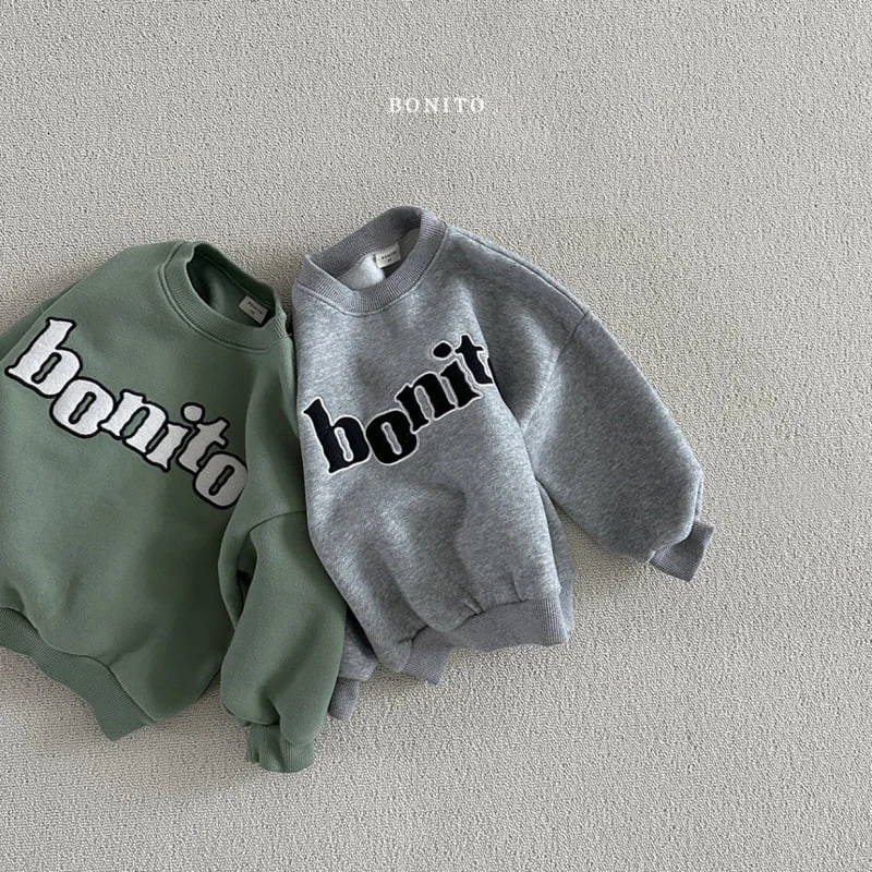 Bonito - Korean Children Fashion - #kidzfashiontrend - Wave Bonito Sweatshirts With Mom - 2