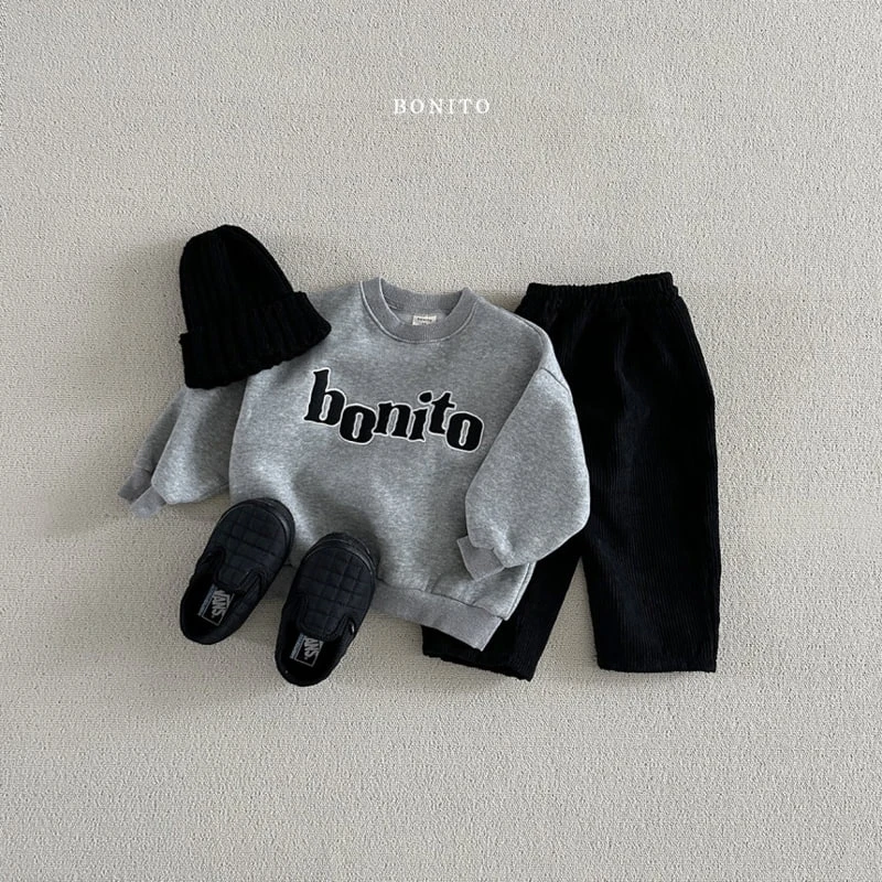 Bonito - Korean Children Fashion - #prettylittlegirls - Wave Bonito Sweatshirts With Mom - 7