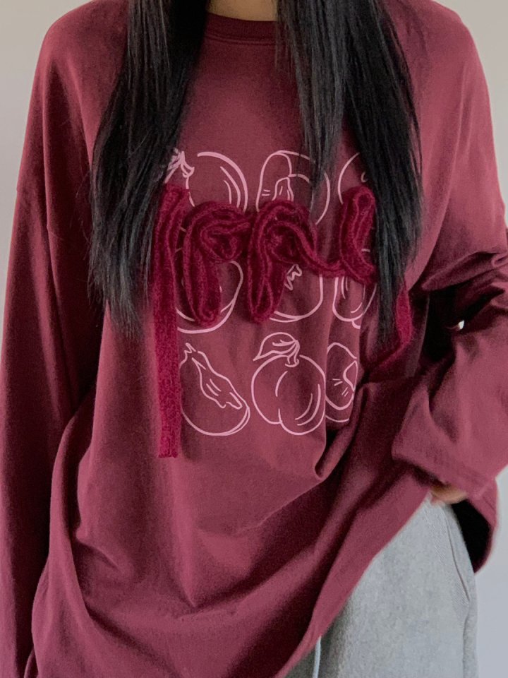 Bricklane - Korean Women Fashion - #womensfashion - Angora Lettering Tee - 4