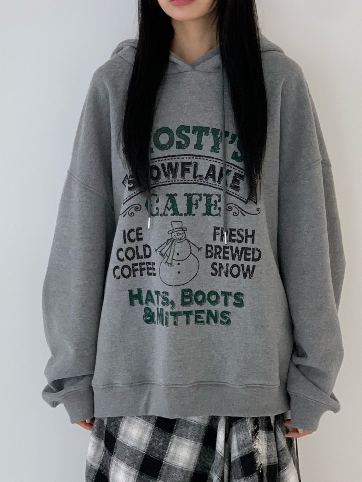 Bricklane - Korean Women Fashion - #womensfashion - Snow Fleece Hoody - 4