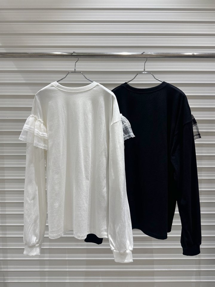 Bricklane - Korean Women Fashion - #pursuepretty - Pleats Line Tee