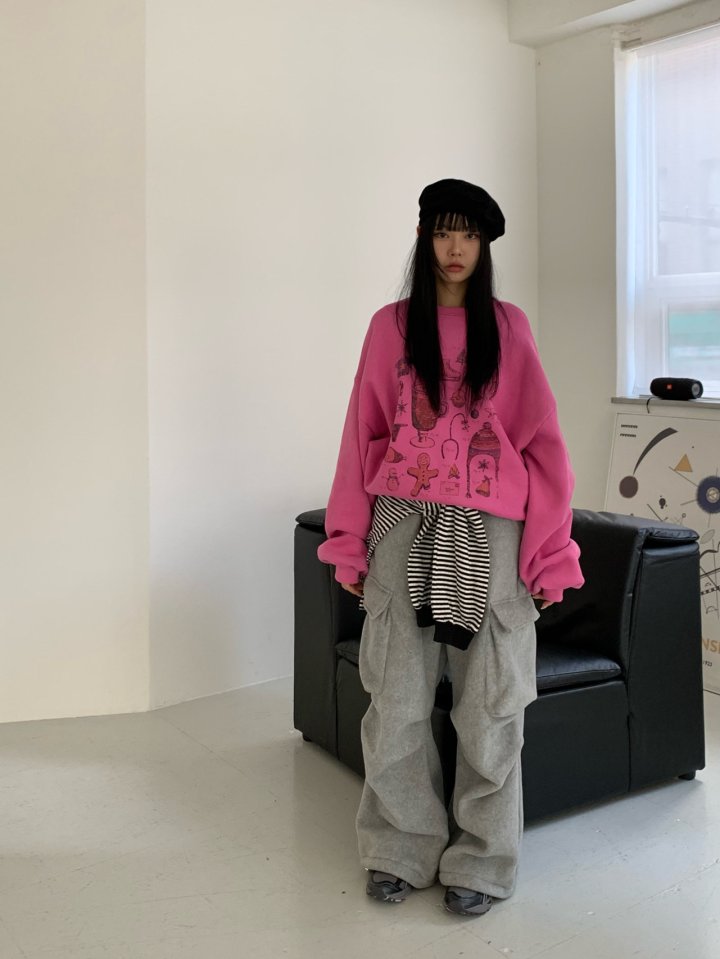 Bricklane - Korean Women Fashion - #restrostyle - Collection Fleece Sweatshirts - 10