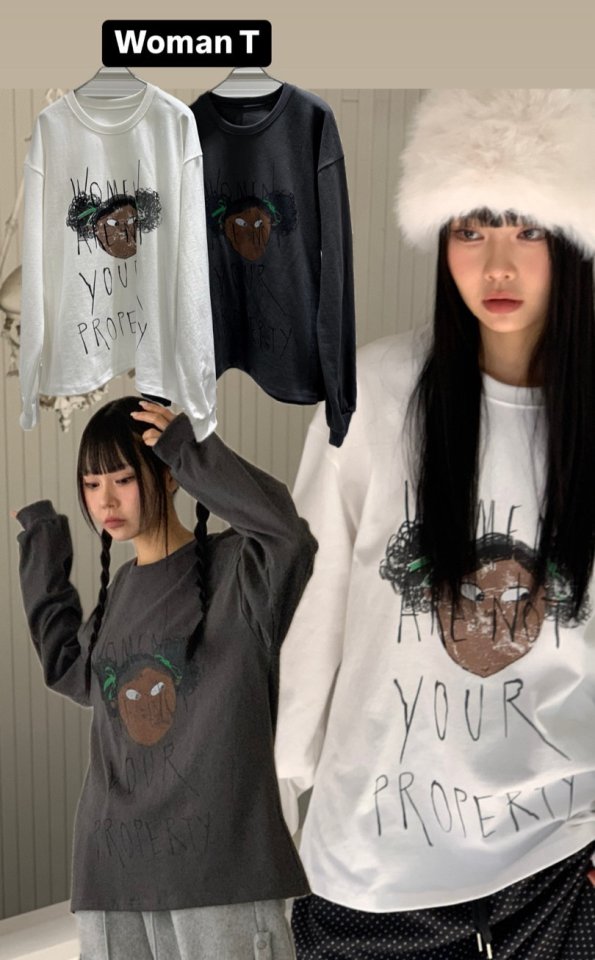 Bricklane - Korean Women Fashion - #shopsmall - Woman Tee - 3