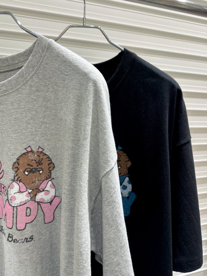 Bricklane - Korean Women Fashion - #vintagekidsstyle - Grumpy Bear Tee - 2