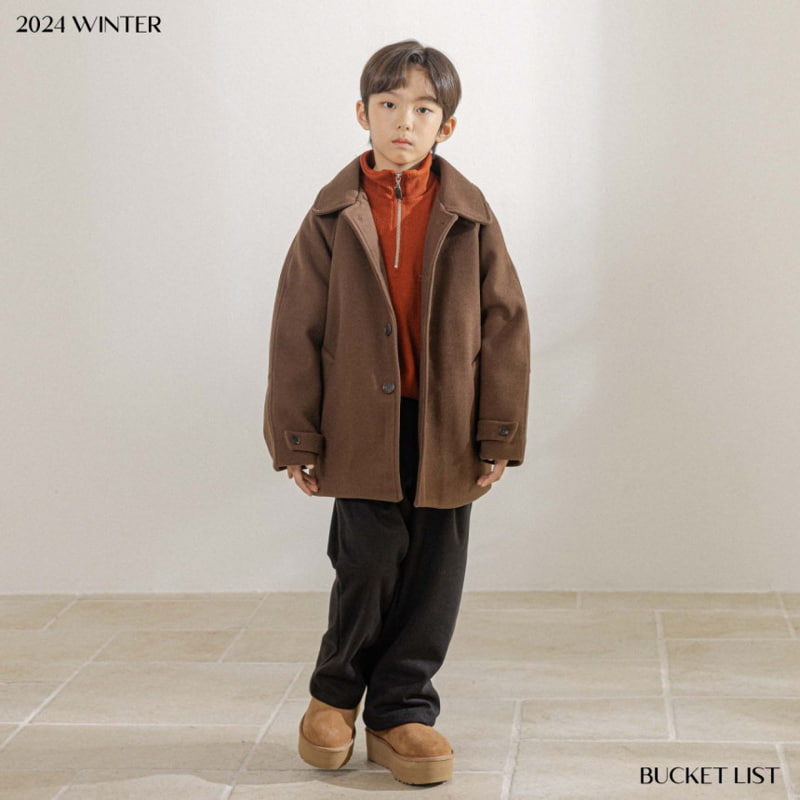 Bucket List - Korean Children Fashion - #Kfashion4kids - Balloon Half Coat - 10