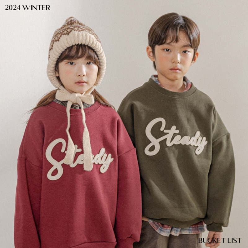 Bucket List - Korean Children Fashion - #Kfashion4kids - Steady Sweatshirt - 7