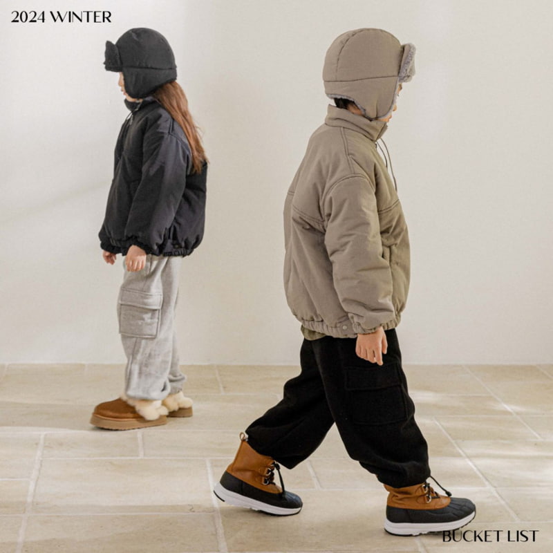 Bucket List - Korean Children Fashion - #Kfashion4kids - Padded Anorak - 5