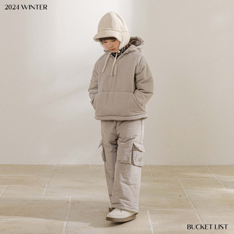 Bucket List - Korean Children Fashion - #Kfashion4kids - Snow Hooded Anorak - 3